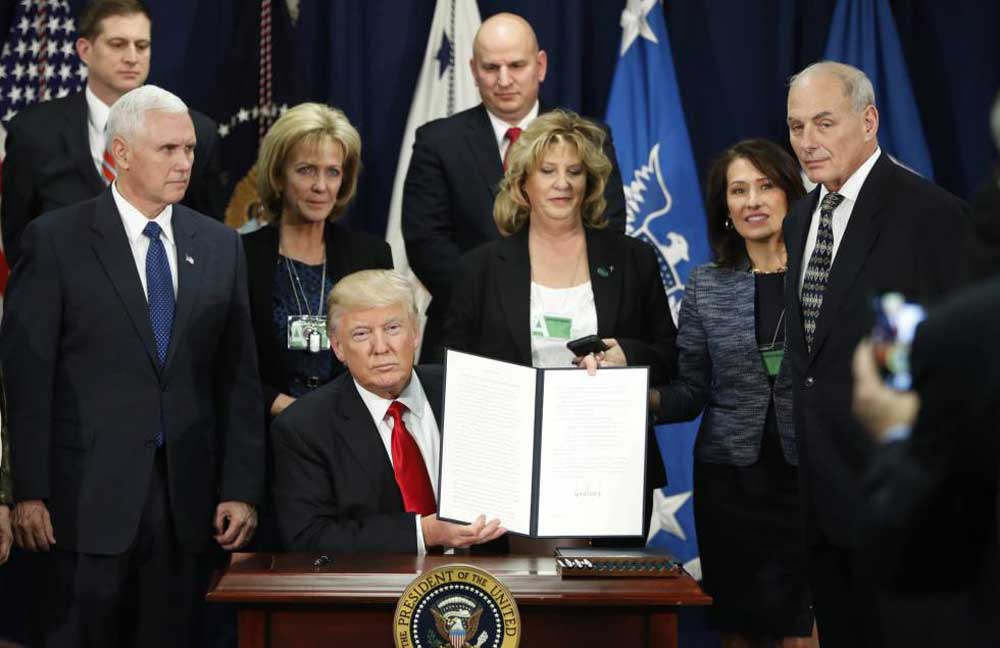 Trump: Se construirá el muro de forma “inmediata”