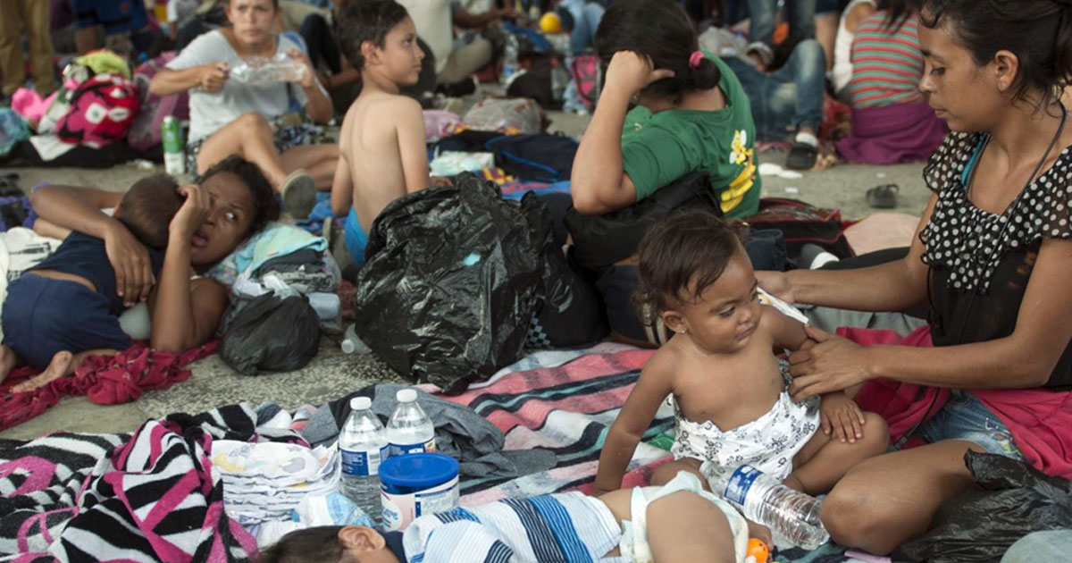 UNICEF: Más de 2.300 menores en caravana “antes que migrantes son niños”