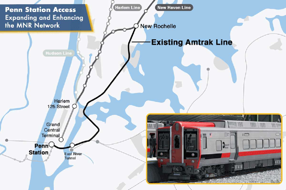 Piden a Amtrak apoyar acceso a Penn Station