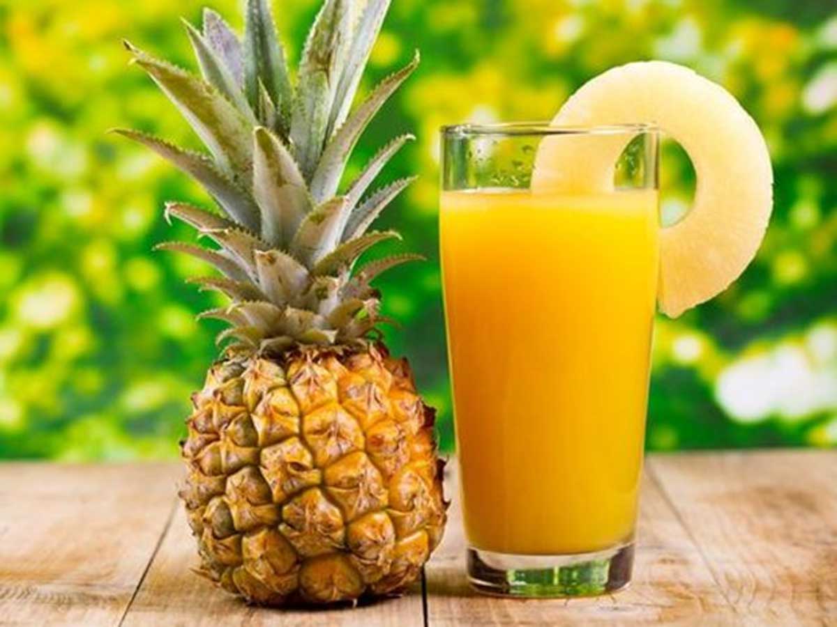 ¿Se baja de peso con el té de piña?