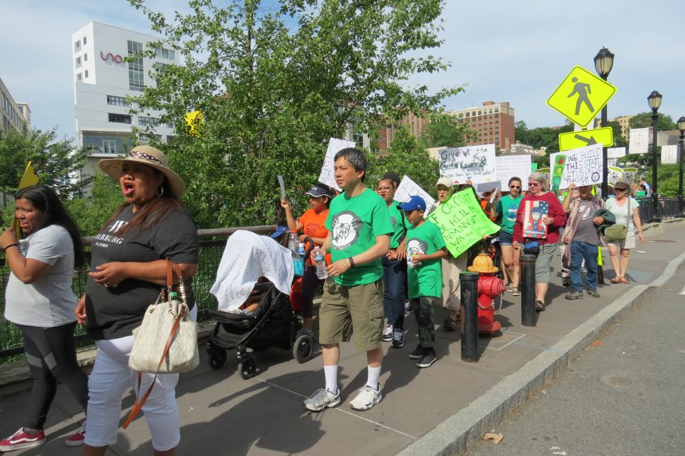 Protesta en Yonkers Por las Licencias Protesta en Yonkers por las licencias