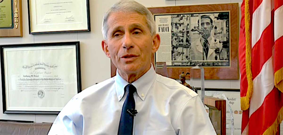 Fauci: “Hemos sido golpeados malamente”
