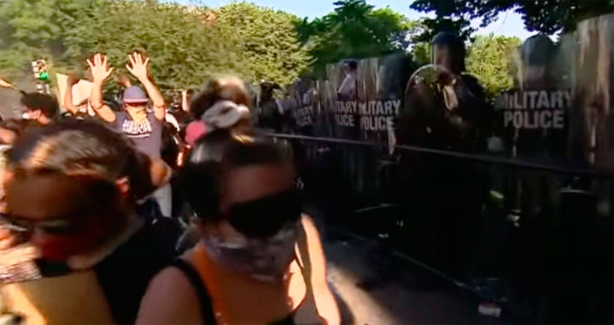 Washington bajo toque de queda e intensas protestas