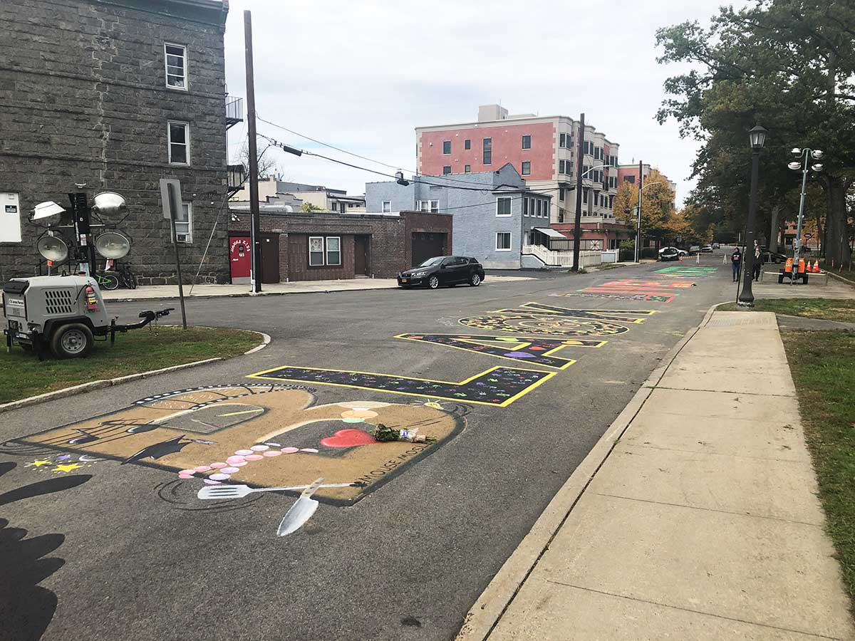 Mamaroneck logra su mural BLM