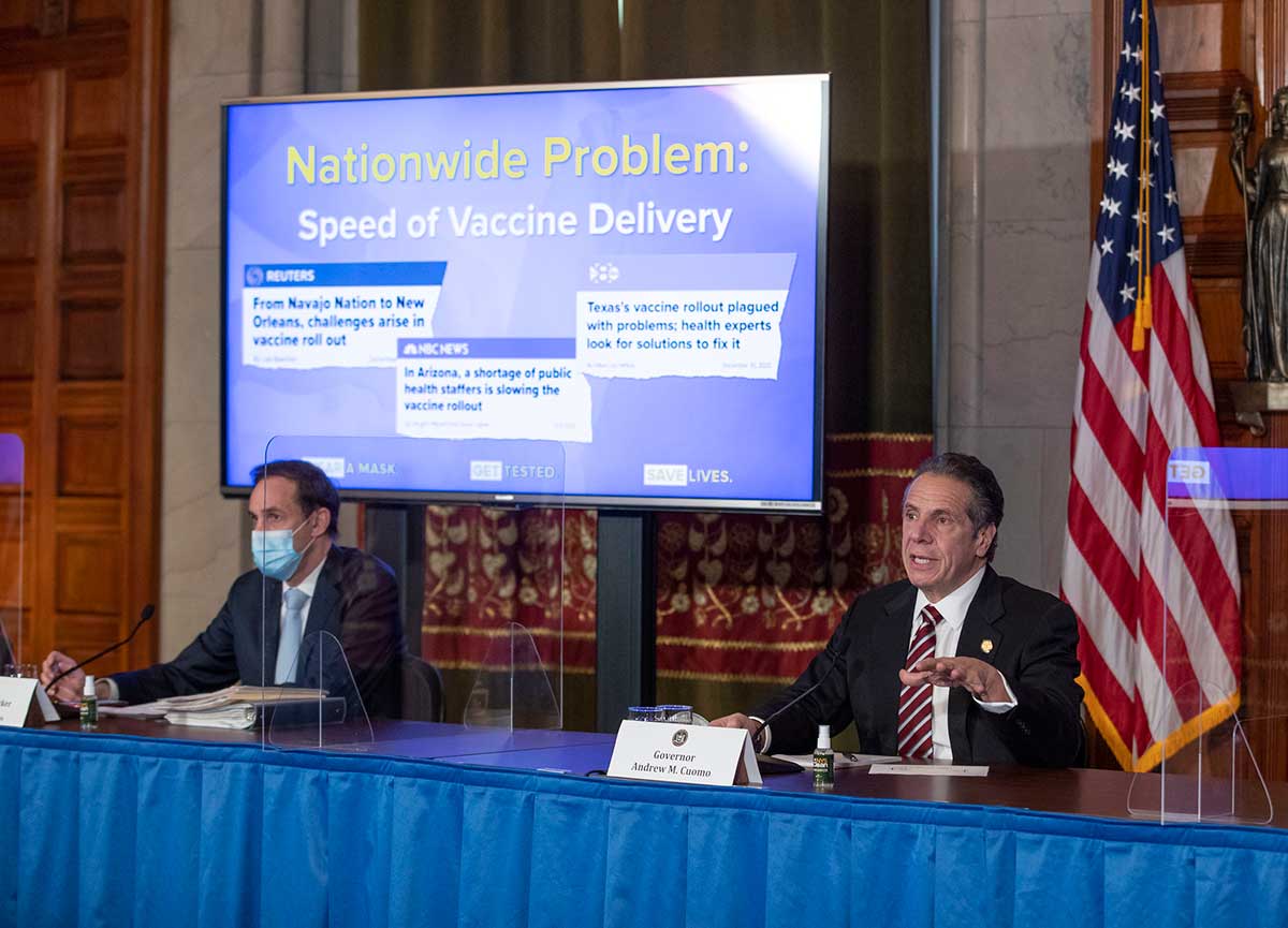 Hospitales locales entre los más lentos para vacunar