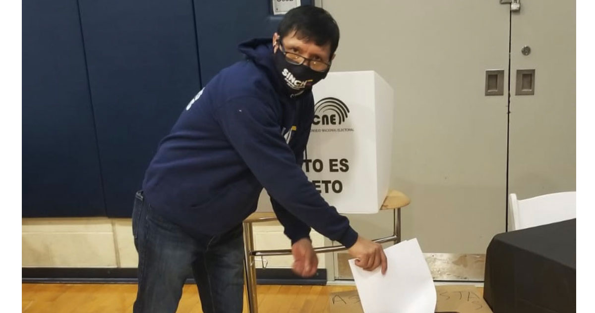 Walther Sinche seguirá luchando por la comunidad