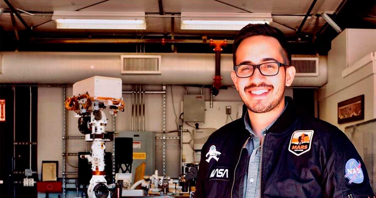 Puertorriqueño derribó barreras hasta llegar a NASA y enviar un robot a Marte