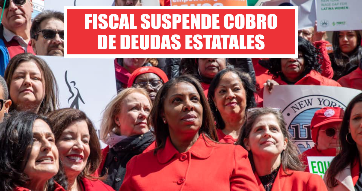 Fiscal suspende cobro de deudas estatales