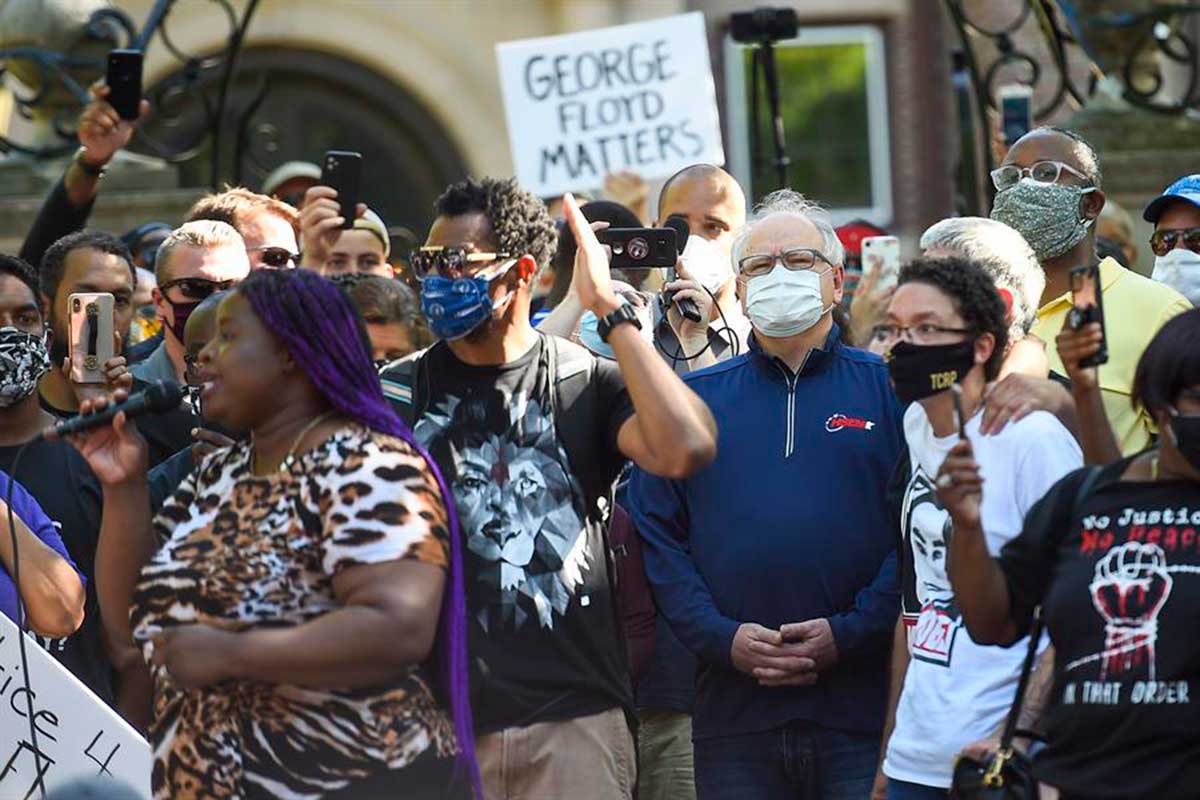 Mineápolis declara toque de queda por muerte de otro afroamericano