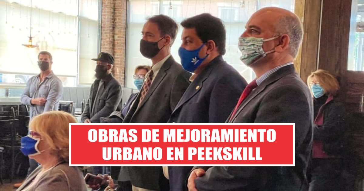 Obras de mejoramiento urbano en Peekskill