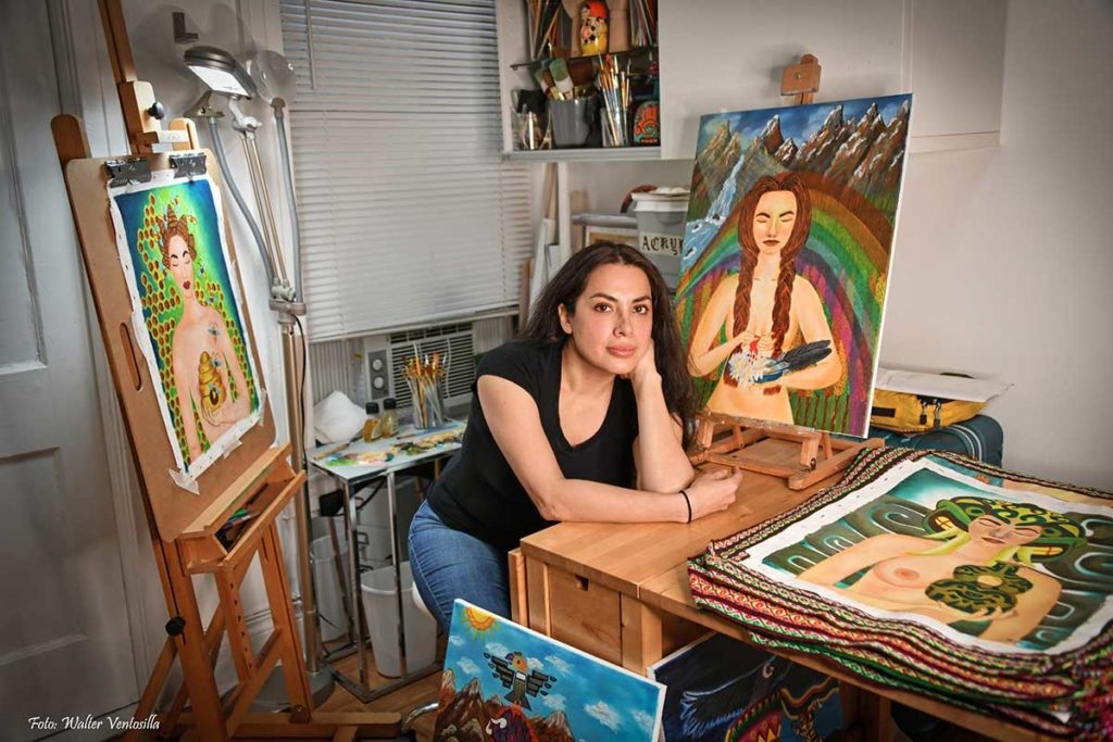 Iconografías y colores de mujeres míticas