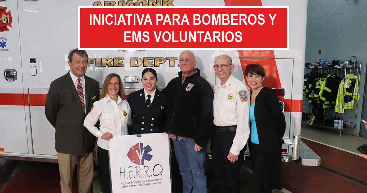Iniciativa para bomberos y EMS voluntarios