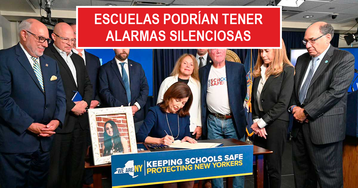Escuelas podrían tener alarmas silenciosas