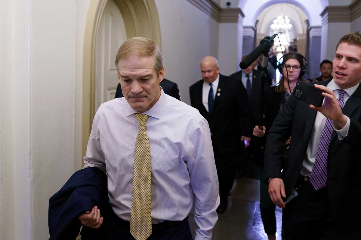 El republicano Jim Jordan fracasa en la primera votación para liderar la Cámara Baja
