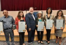 Peter Harckham premia a cinco hispanos destacados