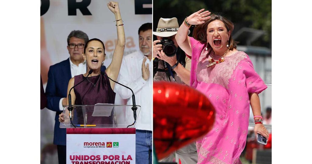 Dos mujeres y un hombre rumbo a presidenciales de 2024