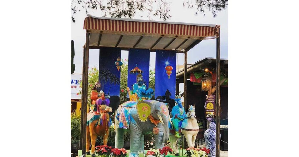 La fiesta de los reyes magos