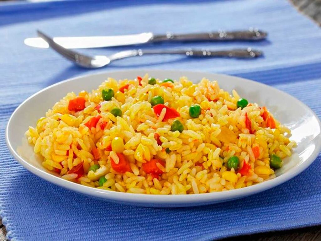 Arroz a la Jardinera