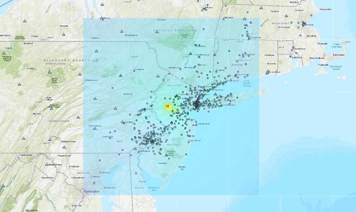 Terremoto en el noreste de Estados Unidos deja daños insignificantes y ningún herido