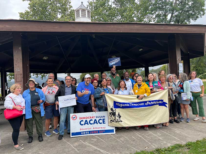 Demócratas impulsan la campaña de sus cuadros