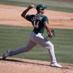 El peruano Jesús Luzardo, listo para lanzar con los Filis