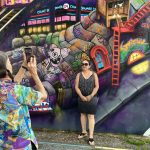 Grafitera ecuatoriana presenta mural en NY