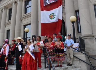 La comunidad peruana estuvo presente en la celebración anual de la PACC en Stamford.