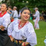 Westchester Roots celebra a la comunidad ecuatoriana con un festival Westchester Roots, una danzante durante uno de los festivales de ArtWestchester. Foto Cortesía de ArtWestchester