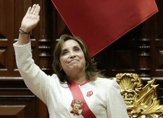La expresidenta de Perú, Dina Boluarte, en una imagen de archivo. EFE