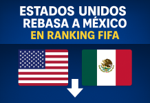 Estados Unidos rebasa a México en ranking FIFA