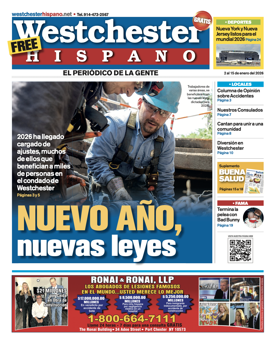 Westchester Hispano Edicion Digital 2 de Enero 2026