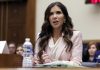 Destituyen a Kristi Noem como secretaria de Seguridad Nacional