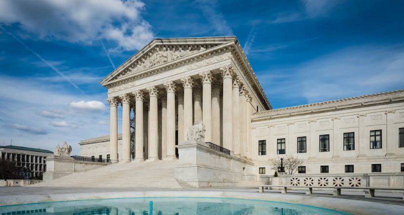 Exterior del edificio del Tribunal Supremo en Washington, D.C.