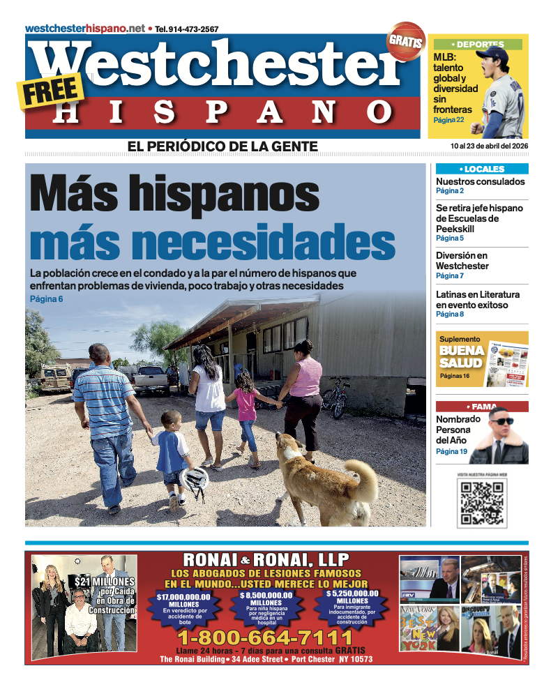 Westchester Hispano Edición Digital 10 de Abril 2026