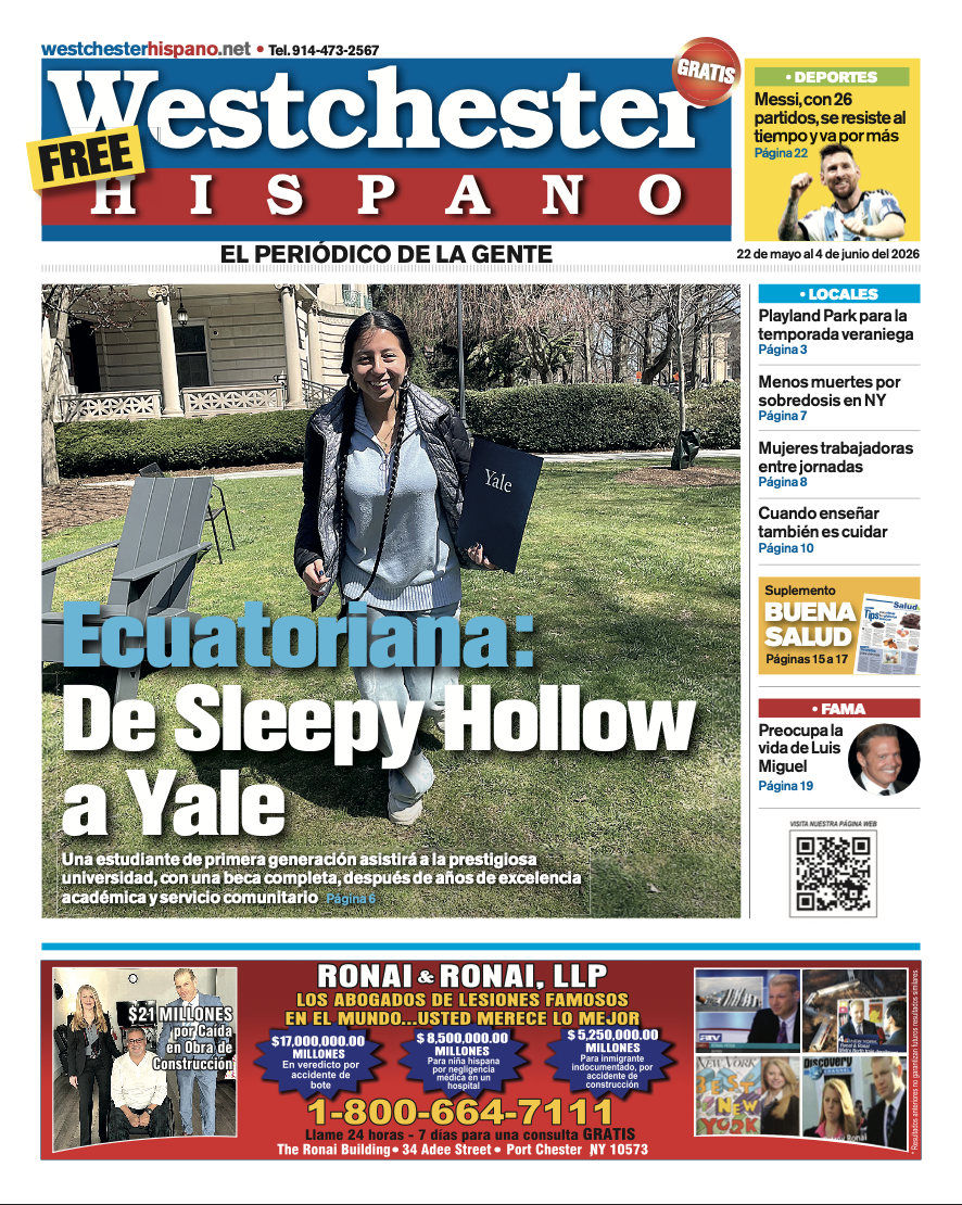 Westchester Hispano Edicion Digital 22 de mayo 2026
