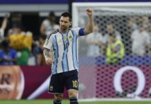 Veintiséis años después Lionel juega por Jorge