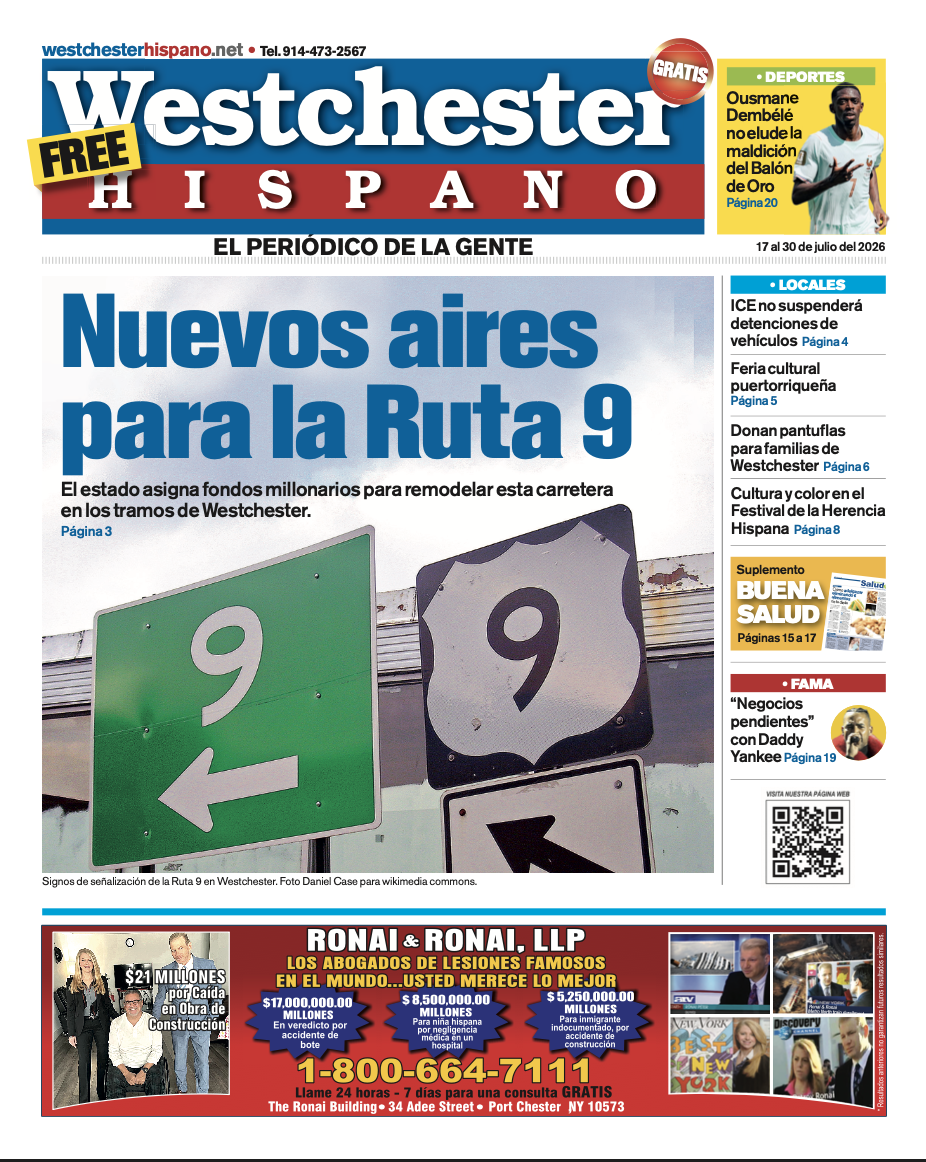 Westchester Hispano Edición Digital 17 de Julio