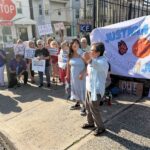 “Que ICE se vaya de nuestra comunidad” Yonkers protesta por las detenciones de inmigrantes. Foto Movimiento Yonkers Santurario