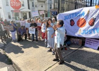 “Que ICE se vaya de nuestra comunidad” Yonkers protesta por las detenciones de inmigrantes. Foto Movimiento Yonkers Santurario