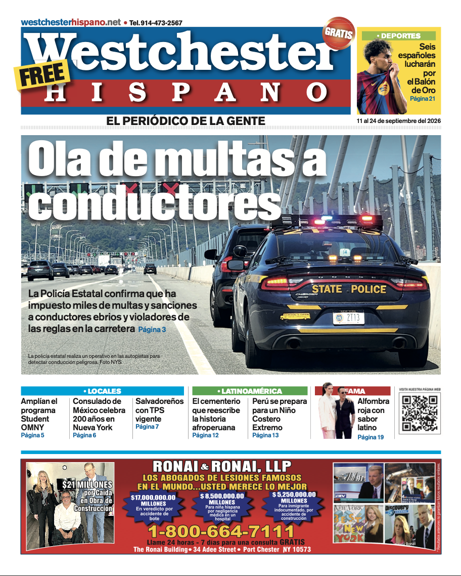 Westchester Hispano Edición Digital 11 de Septiembre 2026